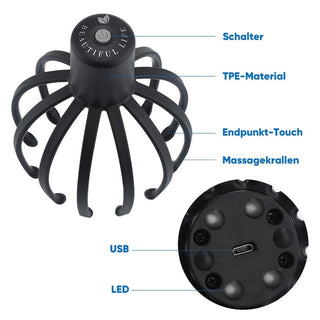Sakerplus® Oktopus-Kopfmassager
