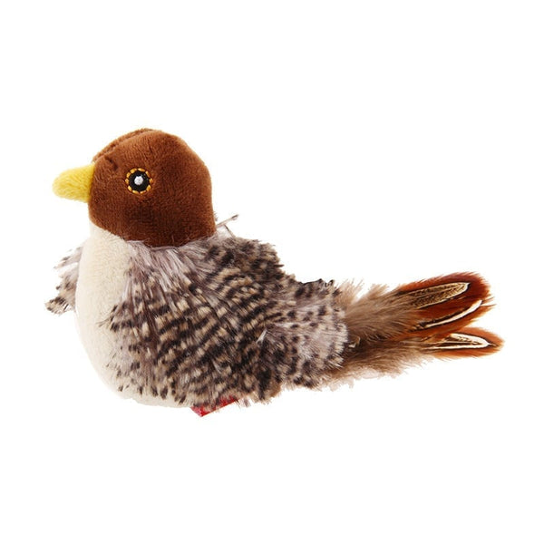 Sakerplus® Simulierter zwitschernder Vogel - Katzenspielzeug
