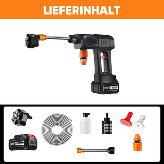 Sakerplus® 6-in-1-Sprühdüse Autowaschwasserpistole