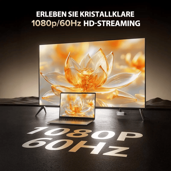 Sakerplus® Kabelloser HDMI-Sender und -Empfänger