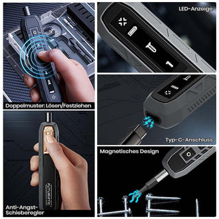 Sakerplus® 180-in-1 Präzisions-Elektroschraubendreher-Set