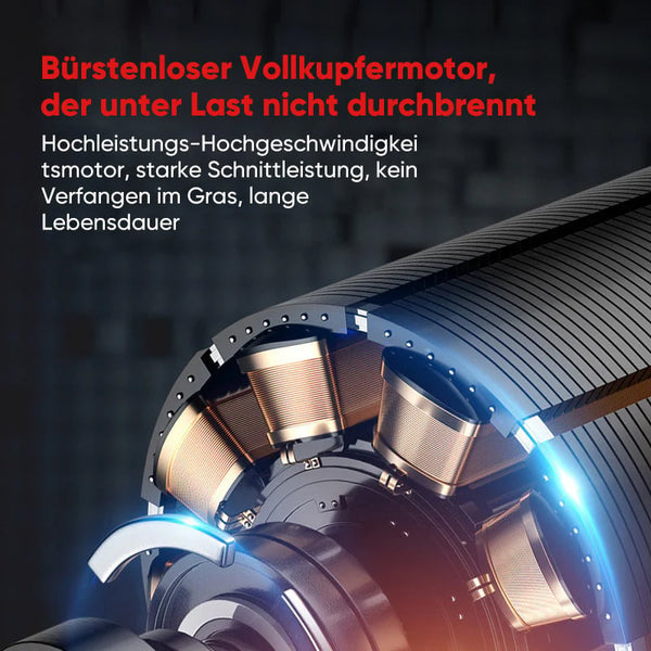 Sakerplus® 3-in-1-Gartentrimmer mit Akkus