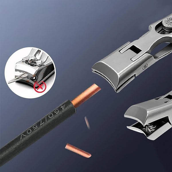 Sakerplus® Nagelknipser aus Edelstahl, tragbar, ultrascharf